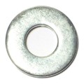 Midwest Fastener Flat Washer, For Screw Size 1/4" , Steel Zinc Plated Finish, 80 PK 61964